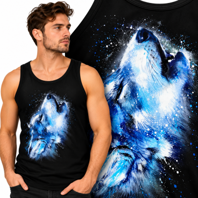 TANK TOP ZWIERZĘTA  WILK 1